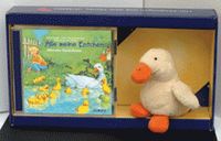 Buch Cover Schmusepaket mit Stofftier