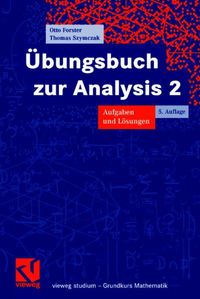 Buch Cover Übungsbuch zur Analysis 2