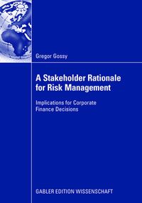 Buch Cover A Stakeholder Rationale for Risk Management