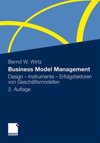 Buch Cover Business Model Management