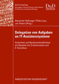 Buch Cover Delegation von Aufgaben an IT-Assistenzsysteme