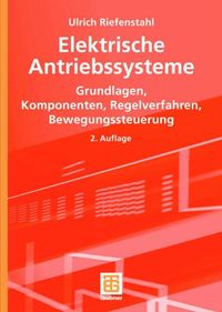Buch Cover Elektrische Antriebssysteme