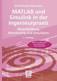 Buch Cover MATLAB und Simulink in der Ingenieurpraxis