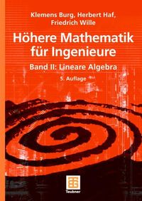 Buch Cover Höhere Mathematik für Ingenieure Band II