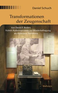 Buch Cover Transformationen der Zeugenschaft
