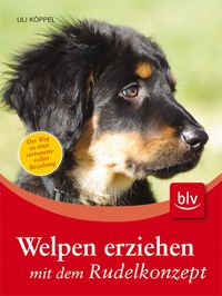 Buch Cover Welpen erziehen mit dem Rudelkonzept