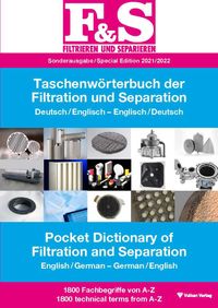 Buch Cover Taschenwörterbuch der Filtration & Separation 2021