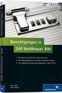 Buch Cover Berechtigungen in SAP NetWeaver BW