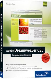 Buch Cover Adobe Dreamweaver CS5