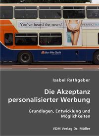 Buch Cover Die Akzeptanz personalisierter Werbung