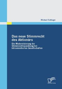 Buch Cover Das neue Stimmrecht des Aktionärs