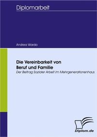 Buch Cover Die Vereinbarkeit von Beruf und Familie