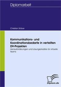 Buch Cover Kommunikations- und Koordinationsbedarfe in verteilten DV-Projekten