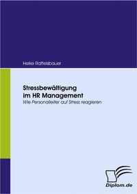 Buch Cover Stressbewältigung im HR Management