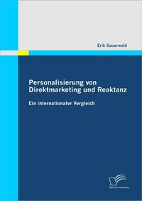 Buch Cover Personalisierung von Direktmarketing und Reaktanz