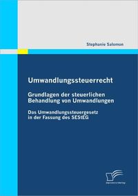 Buch Cover Umwandlungssteuerrecht: Grundlagen der steuerlichen Behandlung von Umwandlungen