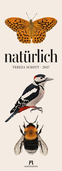 Buch Cover natürlich Kalender 2027