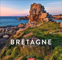 Buch Cover Bretagne Kalender 2027 - Stürmische Romantik
