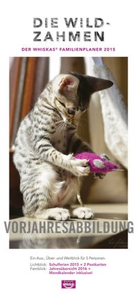 Buch Cover Whiskas Familienplaner 2016