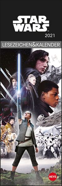 Buch Cover Star Wars Lesezeichen & Kalender Kalender 2021