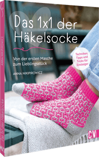 Buch Cover Das 1x1 der Häkelsocke