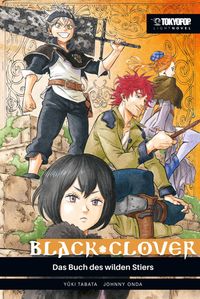 Buch Cover Black Clover Light Novel - Das Buch des wilden Stiers