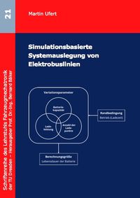 Buch Cover Simulationsbasierte Systemauslegung von Elektrobuslinien
