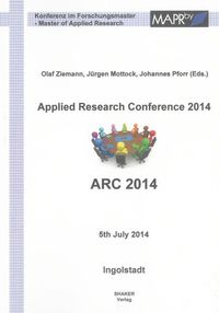 Buch Cover Applied Research Conference 2014