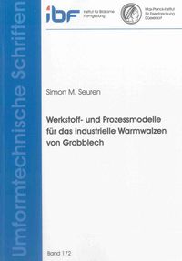 Buch Cover Werkstoff- und Prozessmodelle für das industrielle Warmwalzen von Grobblech