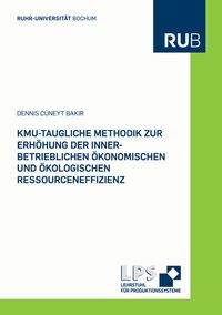 Buch Cover KMU-taugliche Methodik zur Erhöhung der innerbetrieblichen ökonomischen und ökologischen Ressourceneffizienz