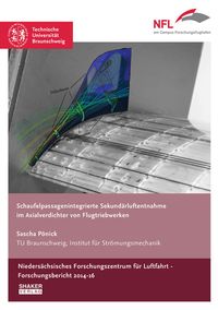 Buch Cover Schaufelpassagenintegrierte Sekundärluftentnahme im Axialverdichter von Flugtriebwerken