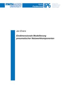 Buch Cover Eindimensionale Modellierung pneumatischer Netzwerkkomponenten