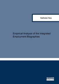 Buch Cover Empirical Analysis of the Integrated Employment Biographies