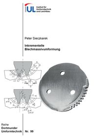 Buch Cover Inkrementelle Blechmassivumformung