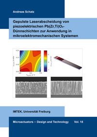 Buch Cover Gepulste Laserabscheidung von piezoelektrischen Pb(Zr,Ti)O3-Dünnschichten zur Anwendung in mikroelektromechanischen Systemen