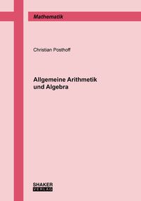 Buch Cover Allgemeine Arithmetik und Algebra