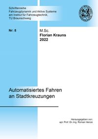 Buch Cover Automatisiertes Fahren an Stadtkreuzungen