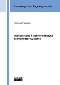 Buch Cover Algebraische Flachheitsanalyse nichtlinearer Systeme