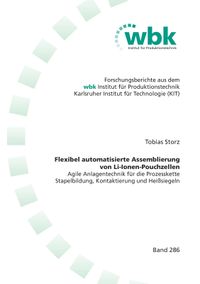 Buch Cover Flexibel automatisierte Assemblierung von Li-Ionen-Pouchzellen