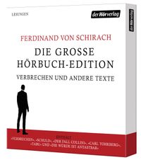 Buch Cover Die große Hörbuch-Edition - Verbrechen und andere Texte