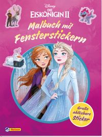 Buch Cover Disney Die Eiskönigin 2: Malbuch mit Fensterstickern