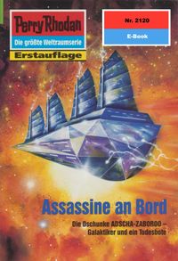Buch Cover Perry Rhodan 2120: Assassine an Bord (Heftroman)
