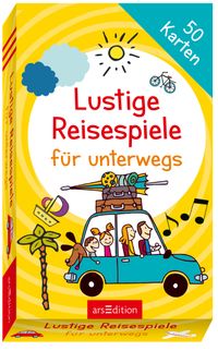 Buch Cover Lustige Reisespiele für unterwegs