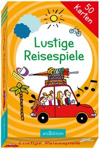 Buch Cover Lustige Reisespiele
