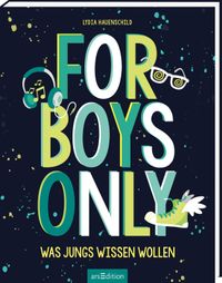 Buch Cover For Boys only