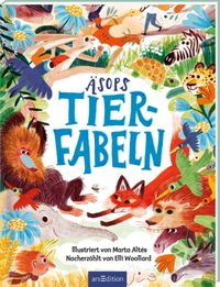 Buch Cover Äsops Tierfabeln