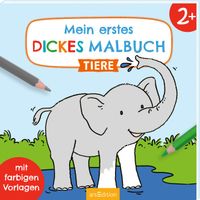 Buch Cover Mein erstes dickes Malbuch ab 2 – Tiere