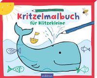 Buch Cover Kritzelmalbuch für Klitzekleine