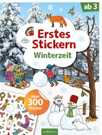 Buch Cover Erstes Stickern – Winterzeit
