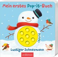 Buch Cover Mein erstes Pop-it-Buch – Lustiger Schneemann